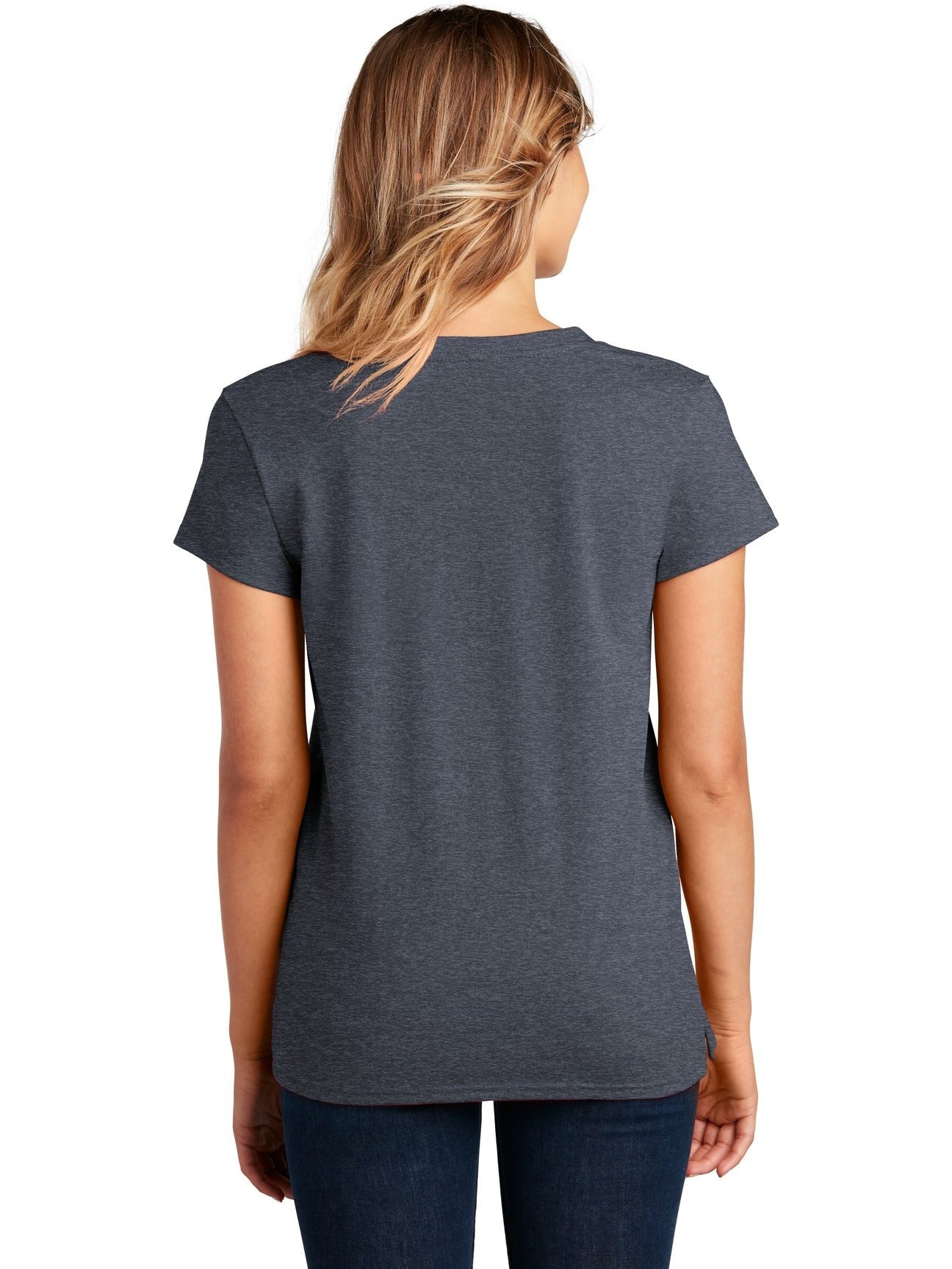 no-logo District Ladies Re-Tee V-Neck-Regular-District-Thread Logic