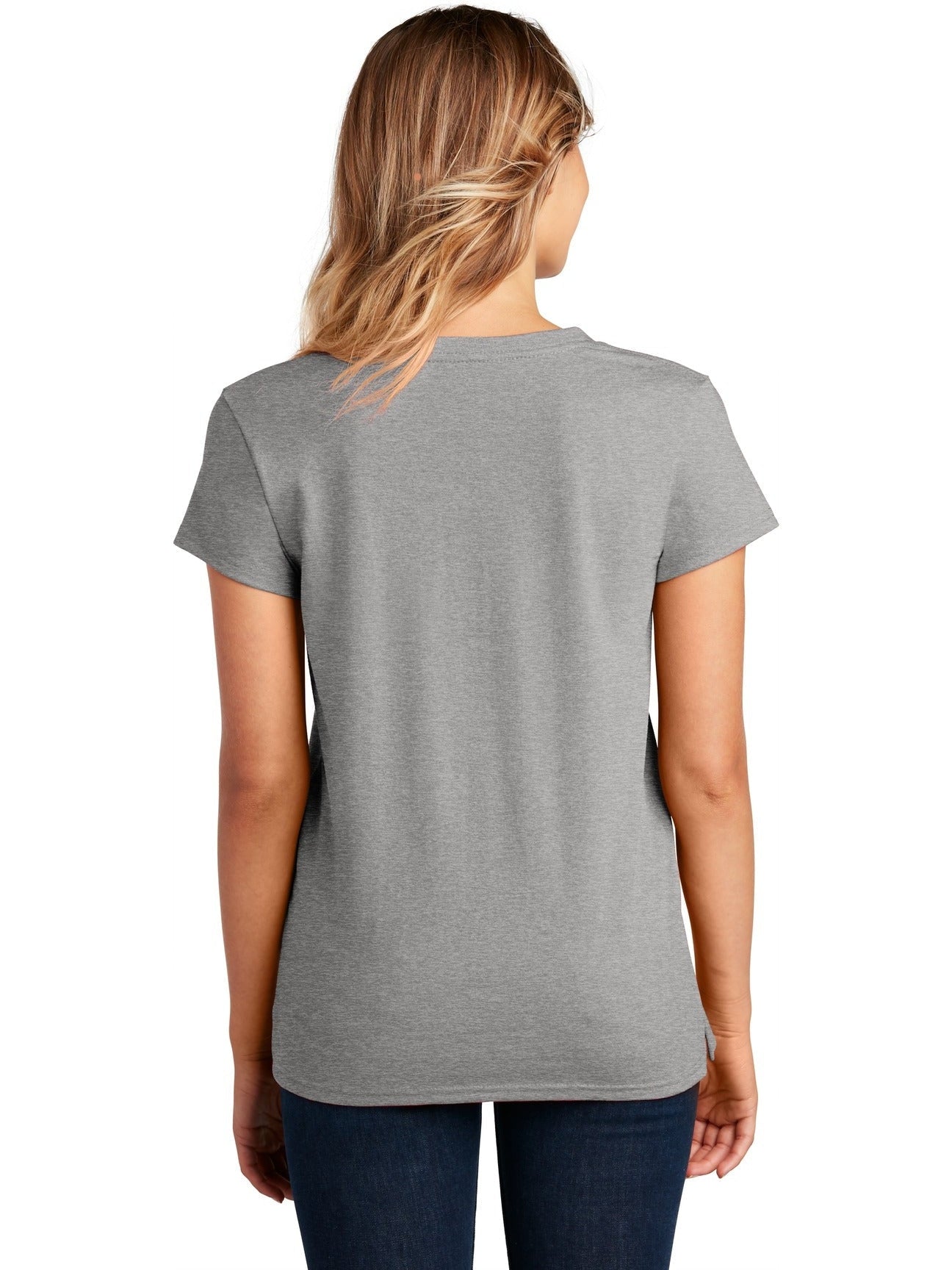 no-logo District Ladies Re-Tee V-Neck-Regular-District-Thread Logic
