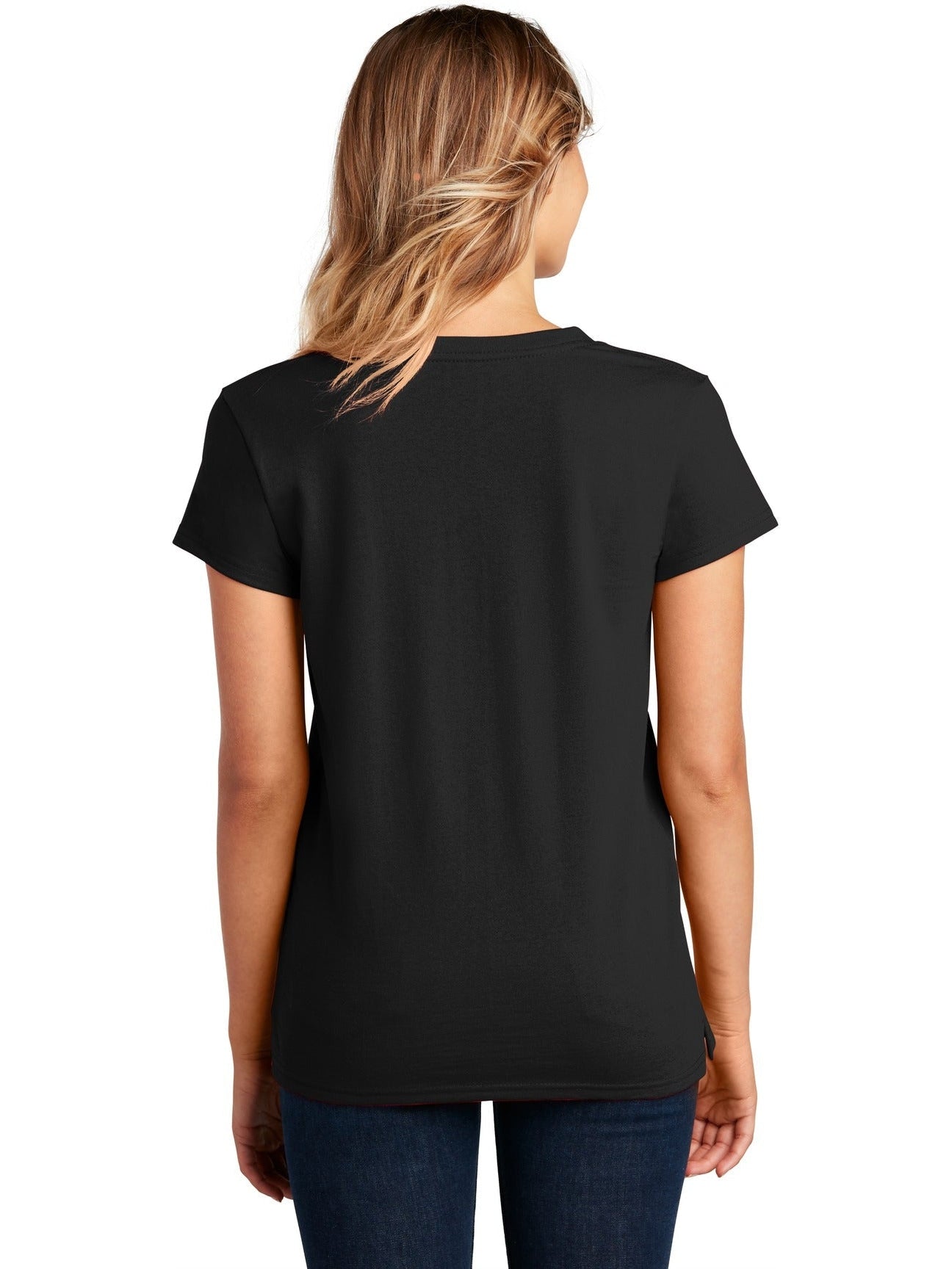 no-logo District Ladies Re-Tee V-Neck-Regular-District-Thread Logic