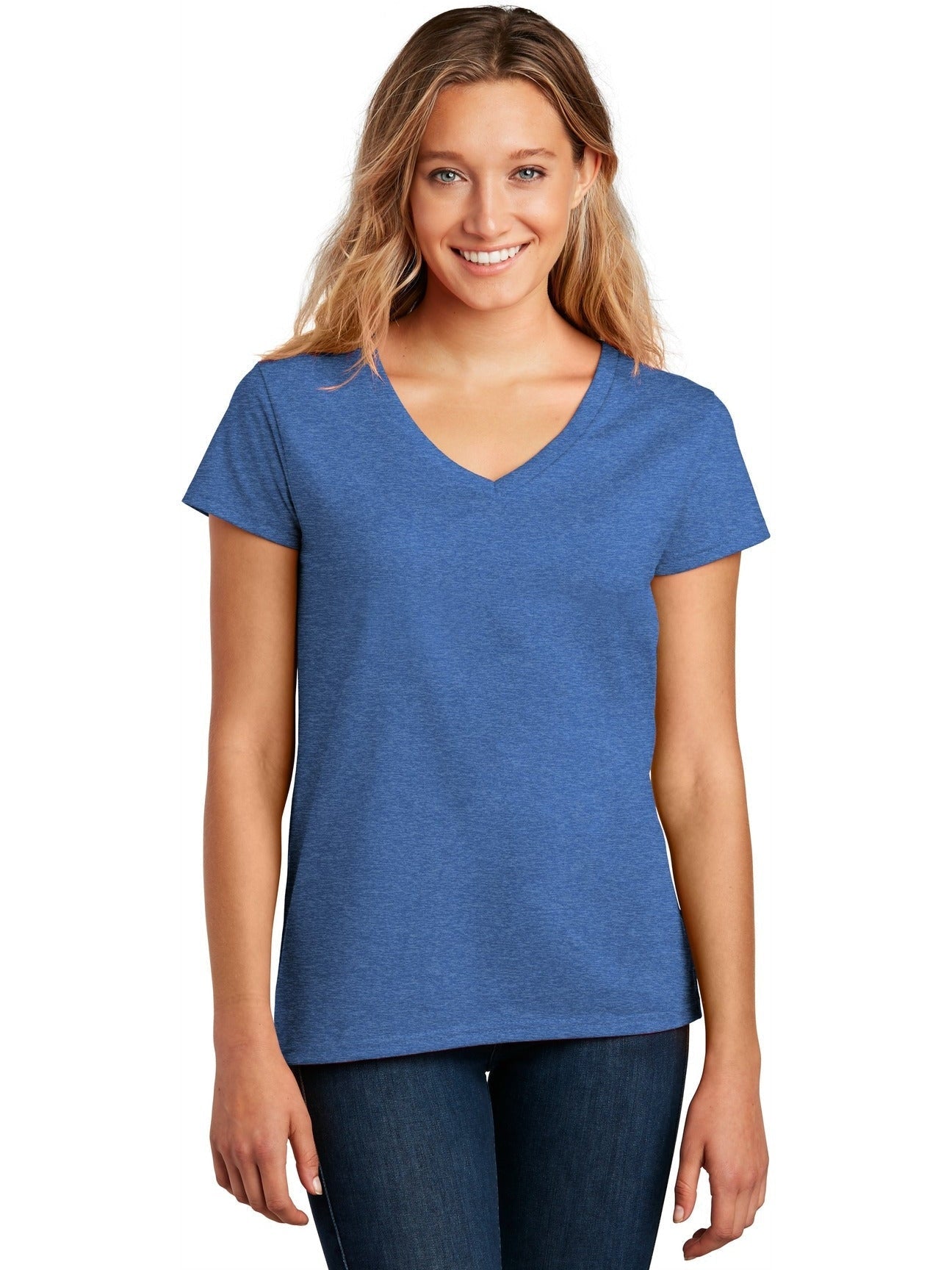 no-logo District Ladies Re-Tee V-Neck-Regular-District-Thread Logic