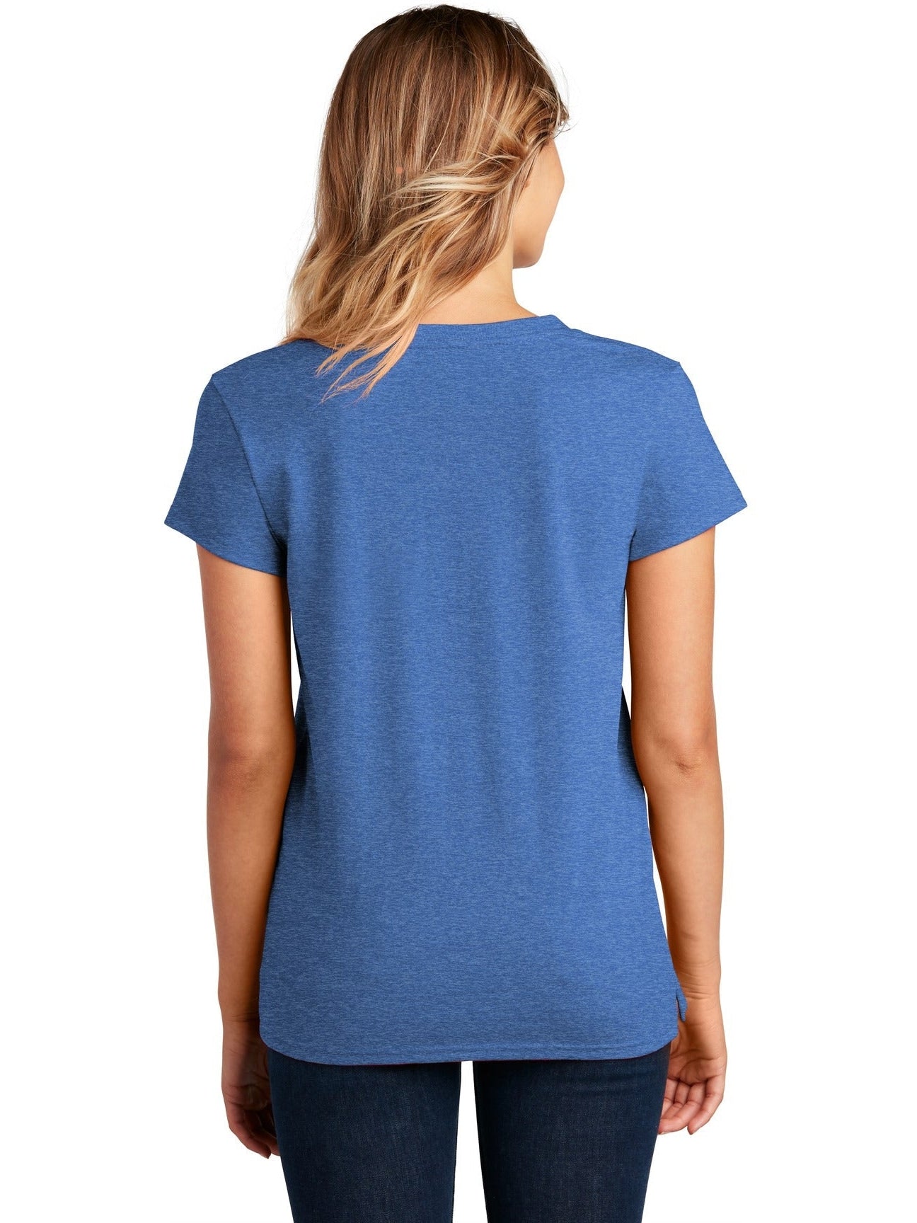 no-logo District Ladies Re-Tee V-Neck-Regular-District-Thread Logic
