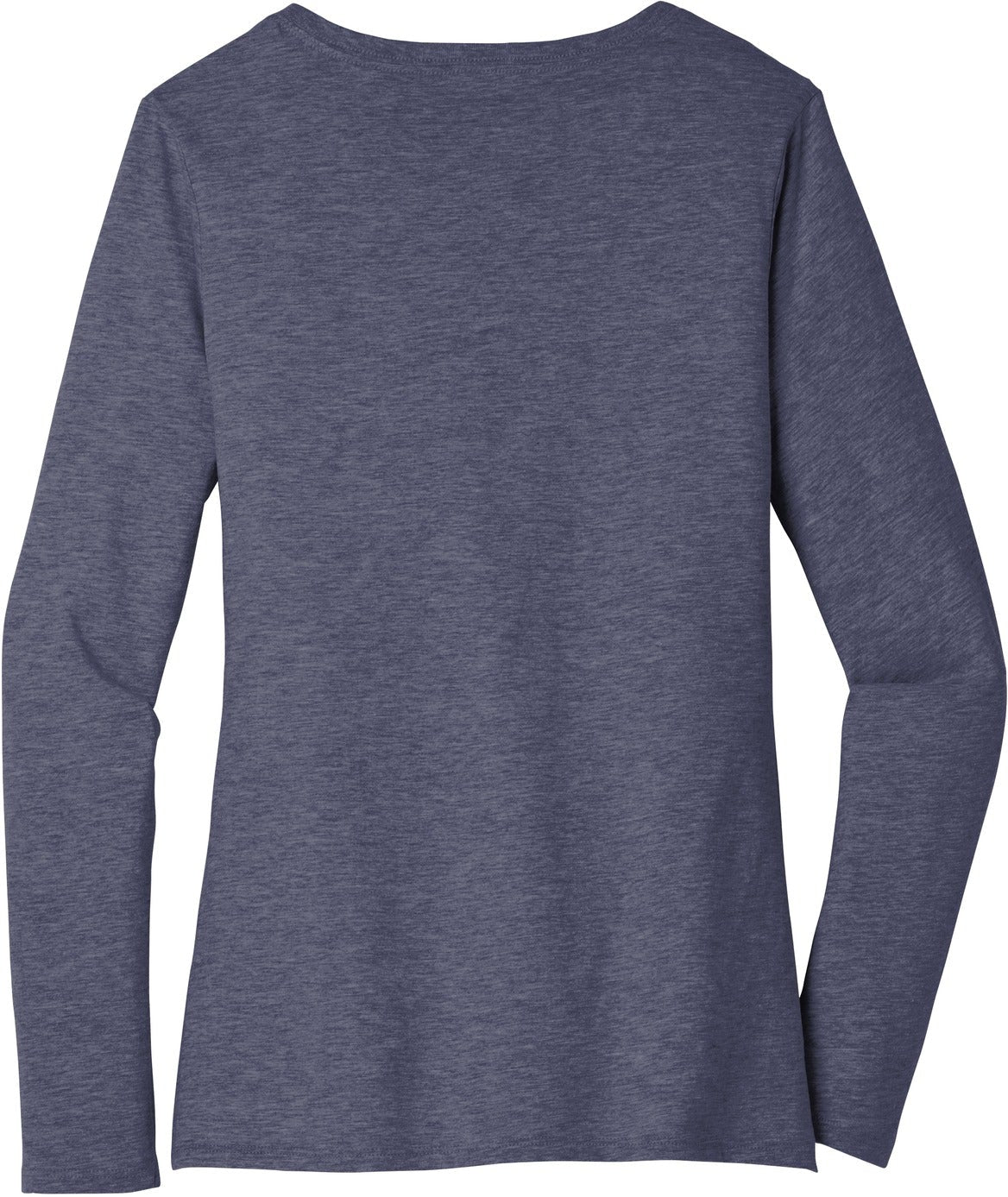 no-logo District Ladies Very Important Tee Long Sleeve V-Neck-Regular-District-Thread Logic