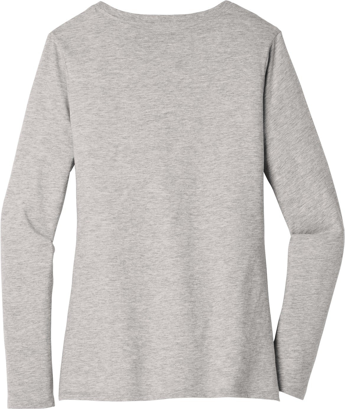 no-logo District Ladies Very Important Tee Long Sleeve V-Neck-Regular-District-Thread Logic