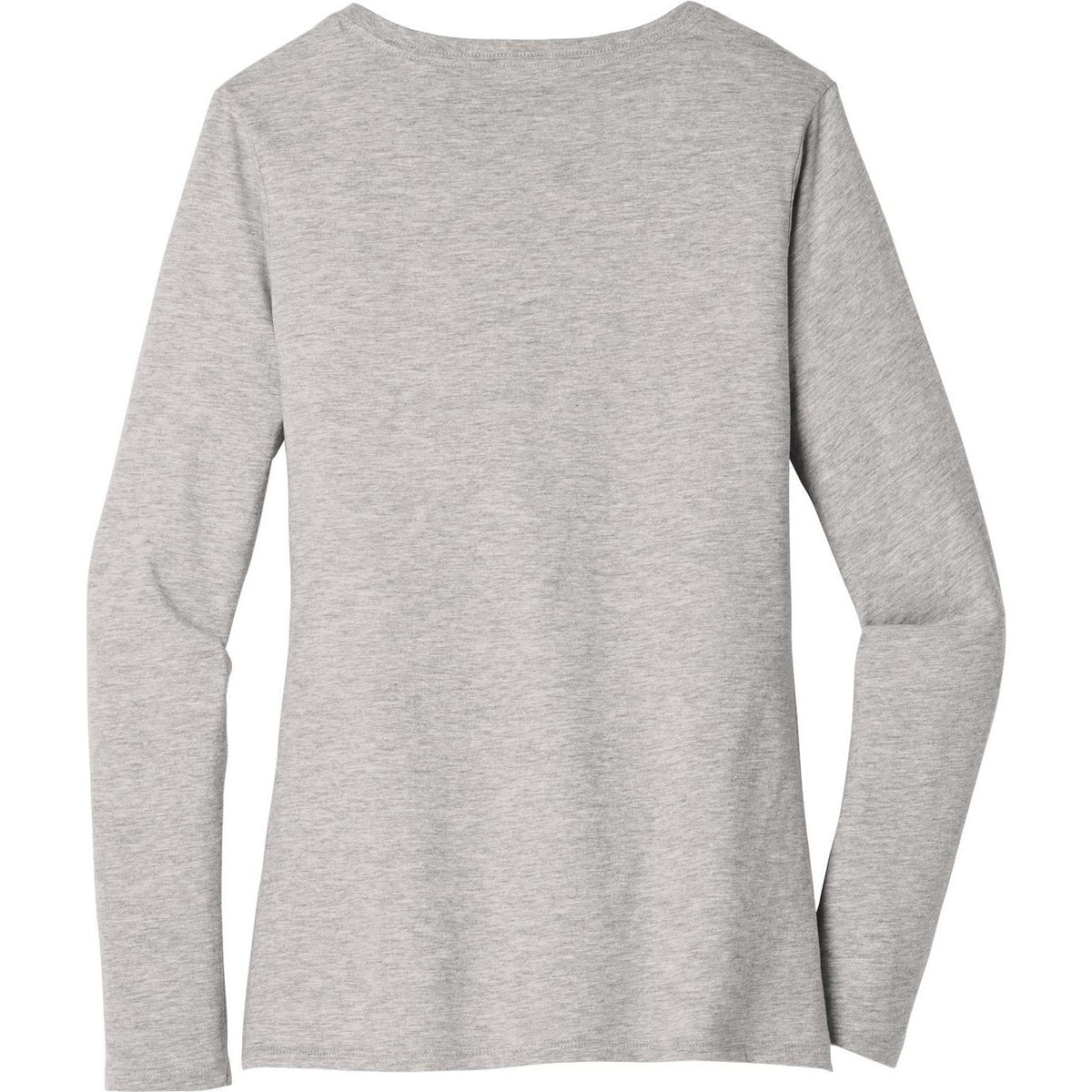 no-logo District Ladies Very Important Tee Long Sleeve V-Neck-Regular-District-Thread Logic