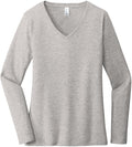 District Ladies Very Important Tee Long Sleeve V-Neck