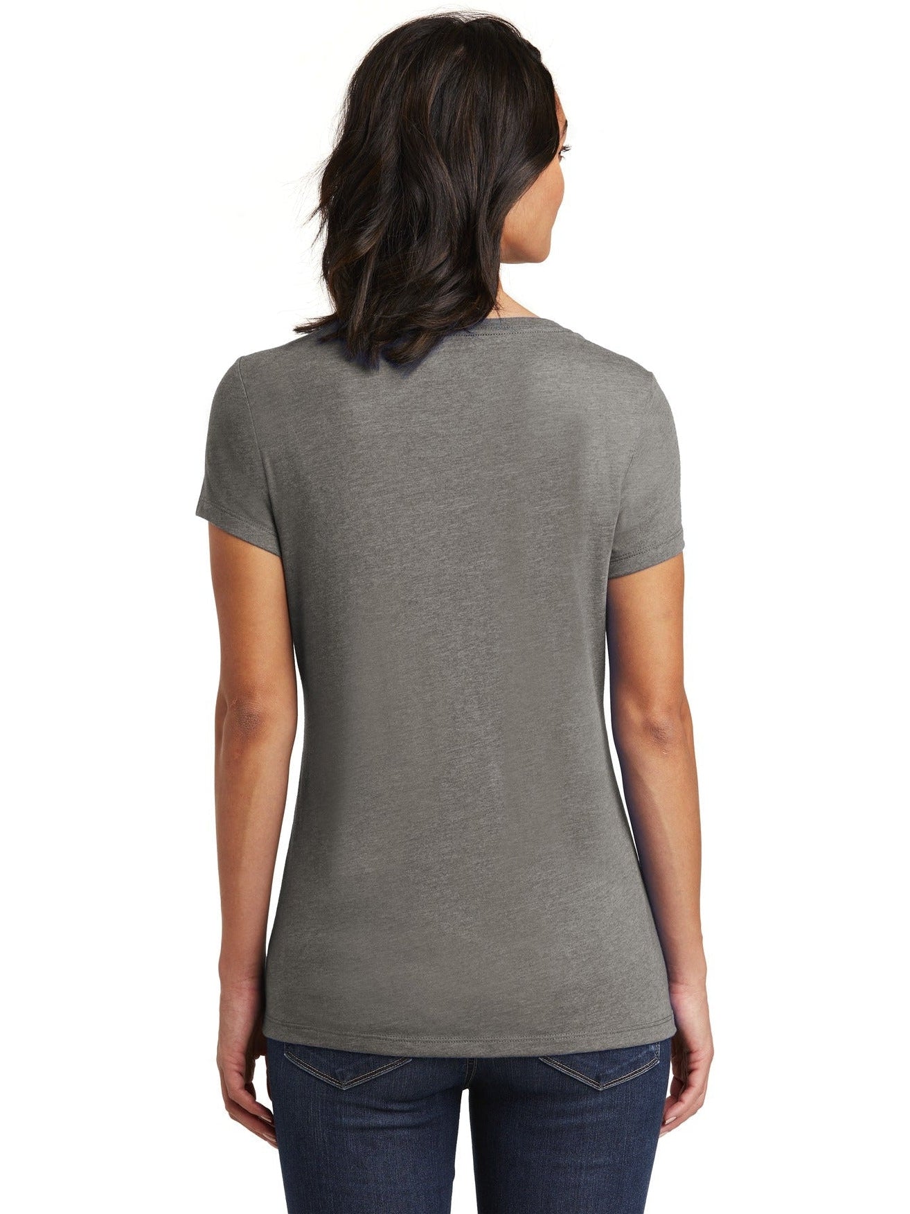 no-logo District Ladies Very Important Tee V-Neck-Regular-District-Thread Logic
