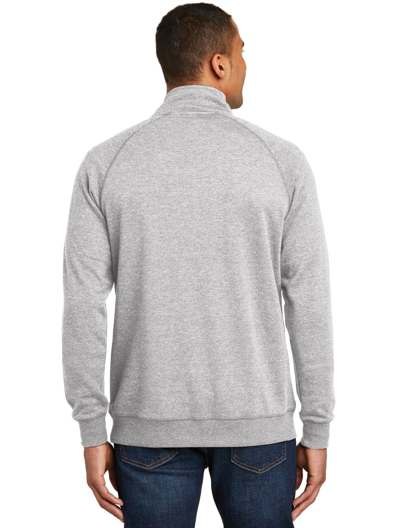 no-logo District Lightweight Fleece 1/4-Zip-Regular-District-Thread Logic