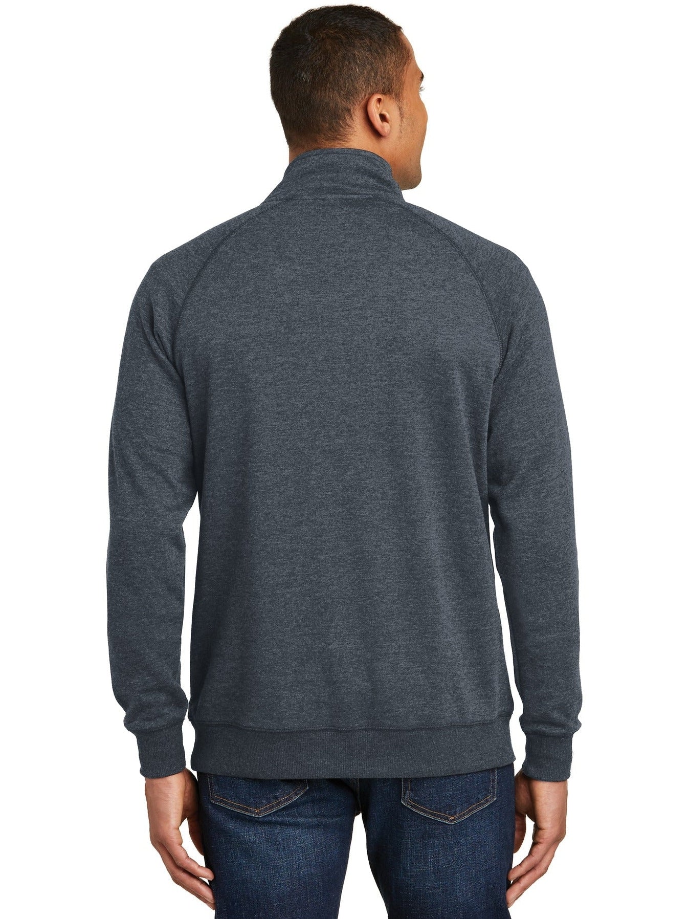 no-logo District Lightweight Fleece 1/4-Zip-Regular-District-Thread Logic