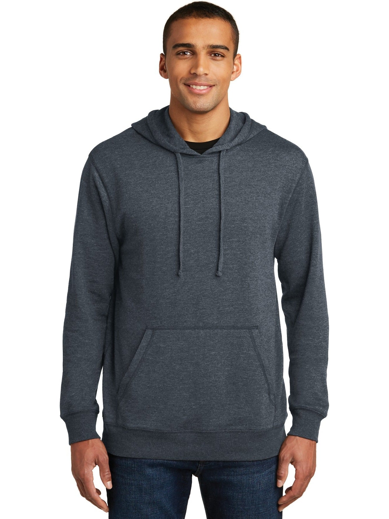 no-logo District Lightweight Fleece Hoodie-Regular-District-Thread Logic