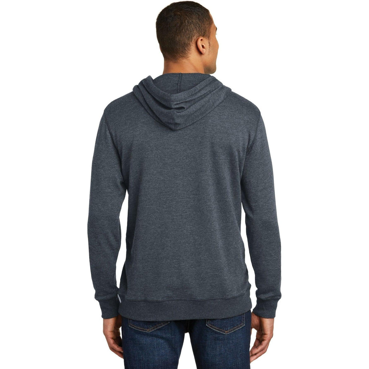 no-logo District Lightweight Fleece Hoodie-Regular-District-Thread Logic