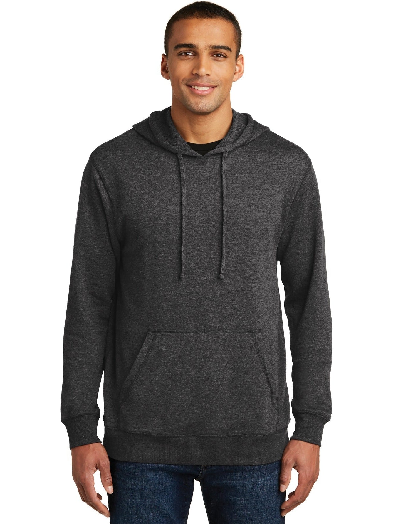no-logo District Lightweight Fleece Hoodie-Regular-District-Thread Logic