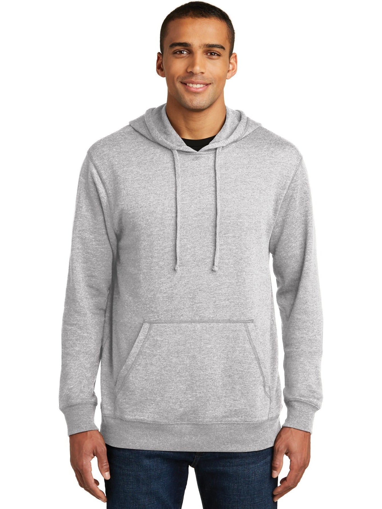 no-logo District Lightweight Fleece Hoodie-Regular-District-Thread Logic
