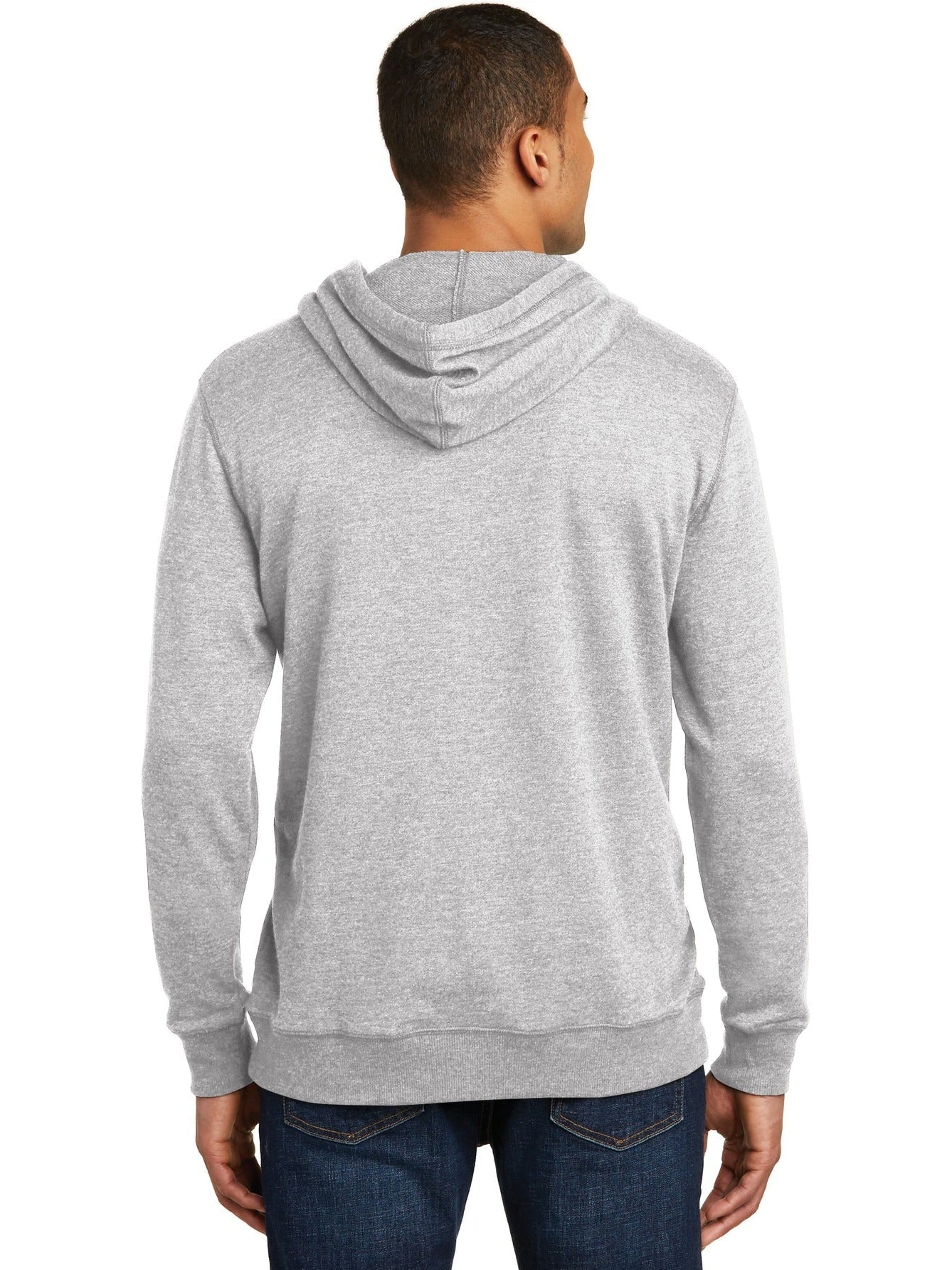 no-logo District Lightweight Fleece Hoodie-Regular-District-Thread Logic