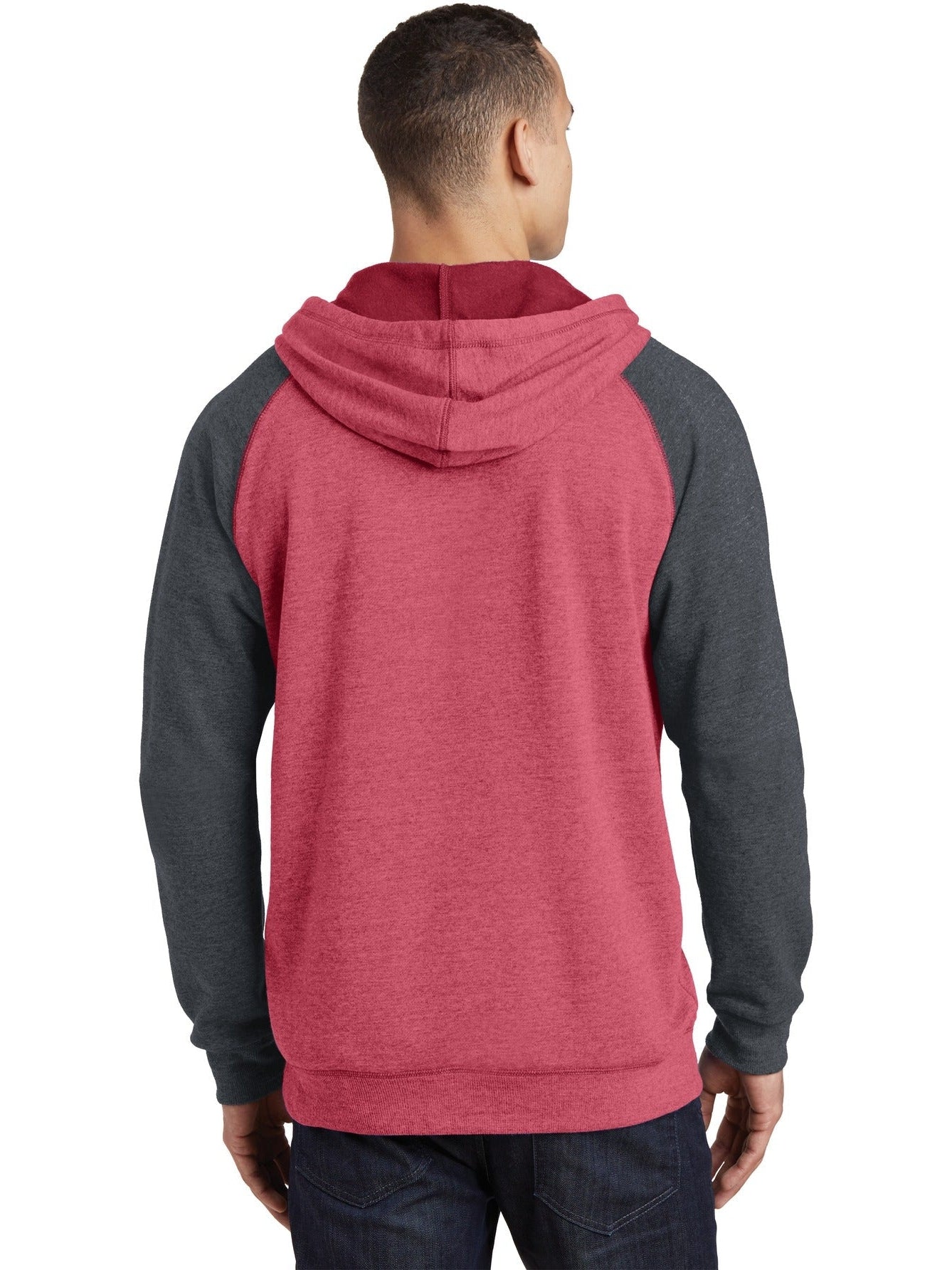 no-logo District Lightweight Fleece Raglan Hoodie-Regular-District-Thread Logic