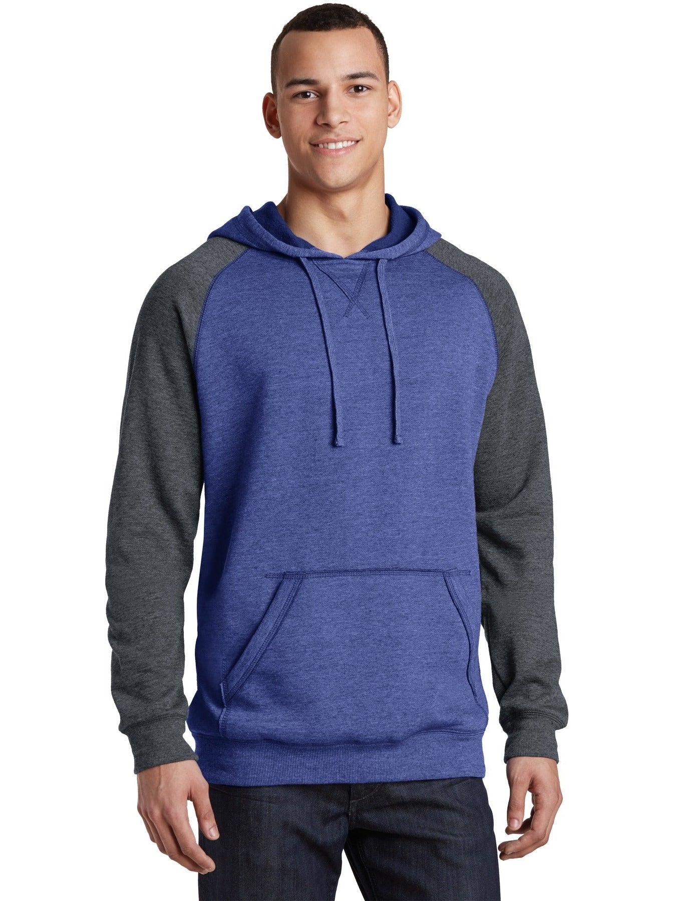 no-logo District Lightweight Fleece Raglan Hoodie-Regular-District-Thread Logic