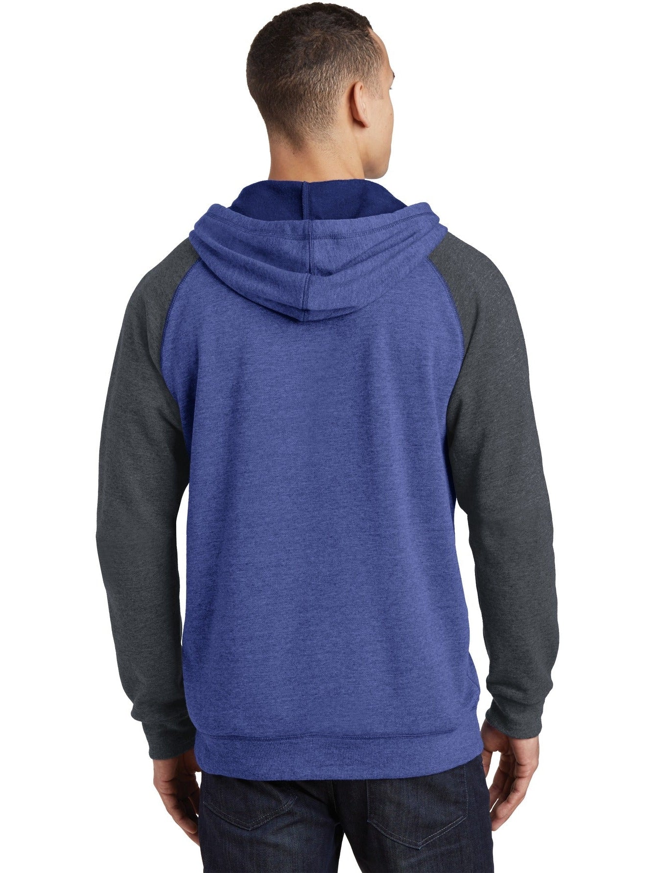 no-logo District Lightweight Fleece Raglan Hoodie-Regular-District-Thread Logic