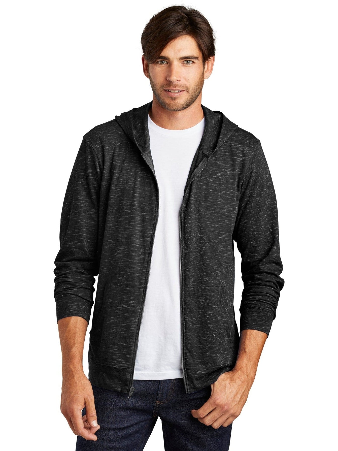 no-logo District Medal Full-Zip Hoodie-Regular-District-Thread Logic