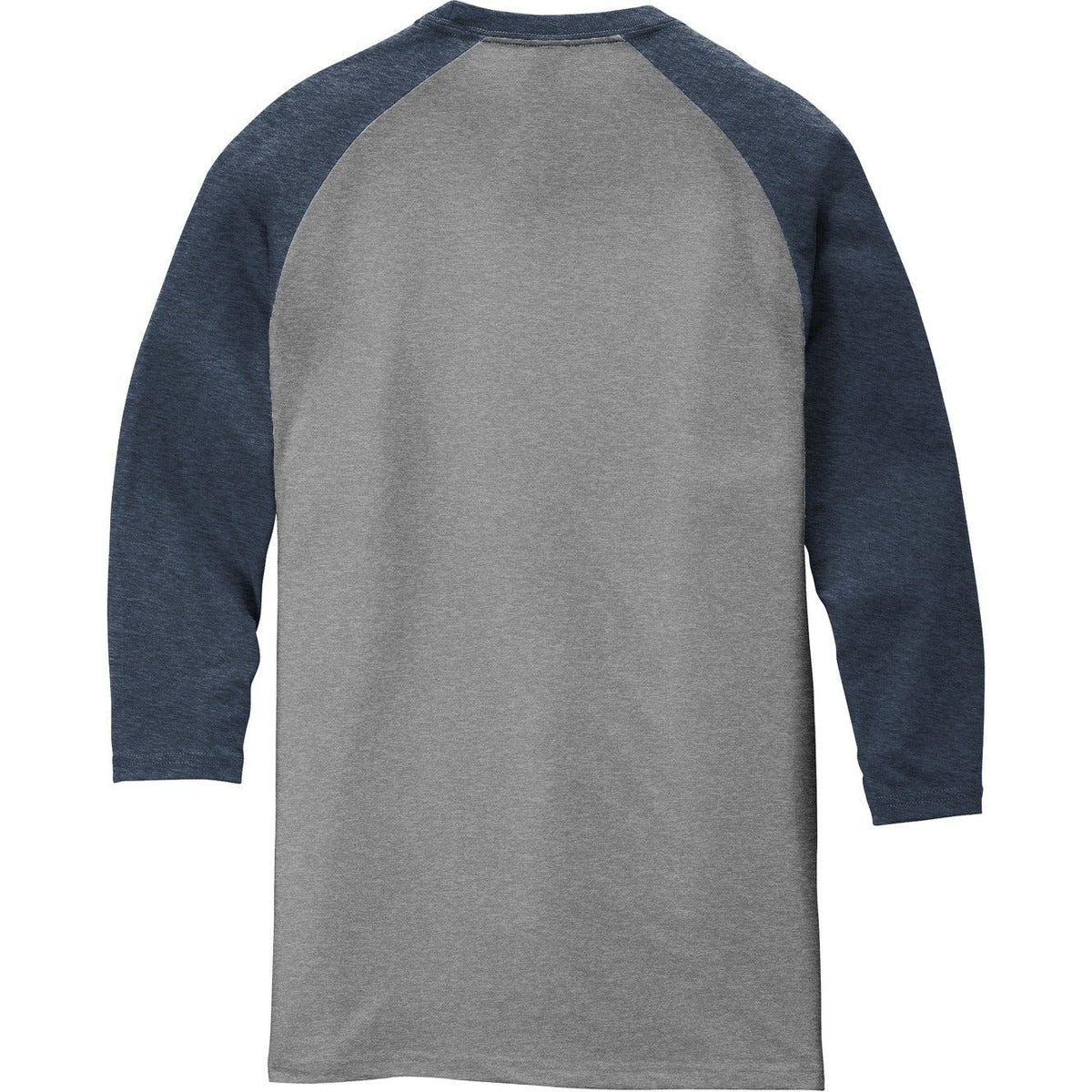 no-logo District Perfect Tri 3/4-Sleeve Raglan-Regular-District-Thread Logic