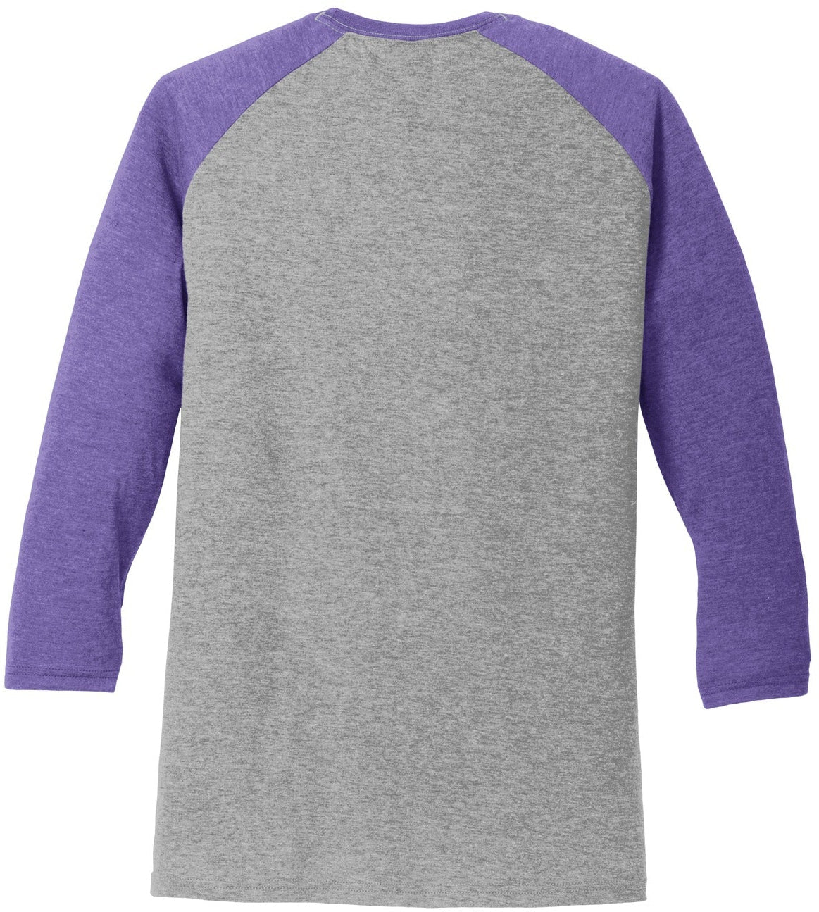 no-logo District Perfect Tri 3/4-Sleeve Raglan-Regular-District-Thread Logic