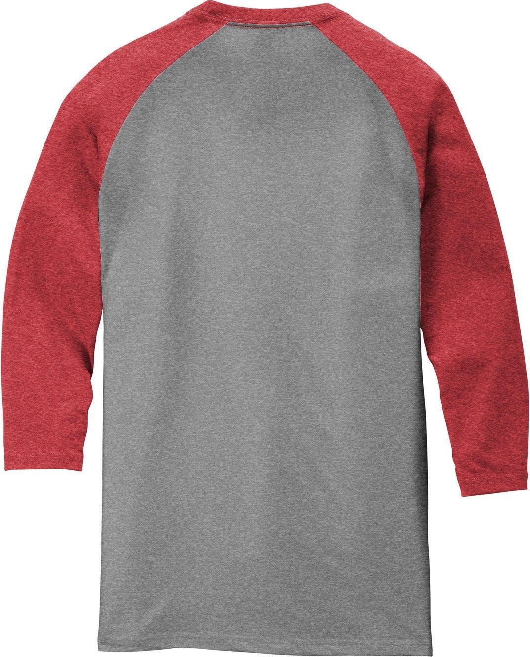 no-logo District Perfect Tri 3/4-Sleeve Raglan-Regular-District-Thread Logic