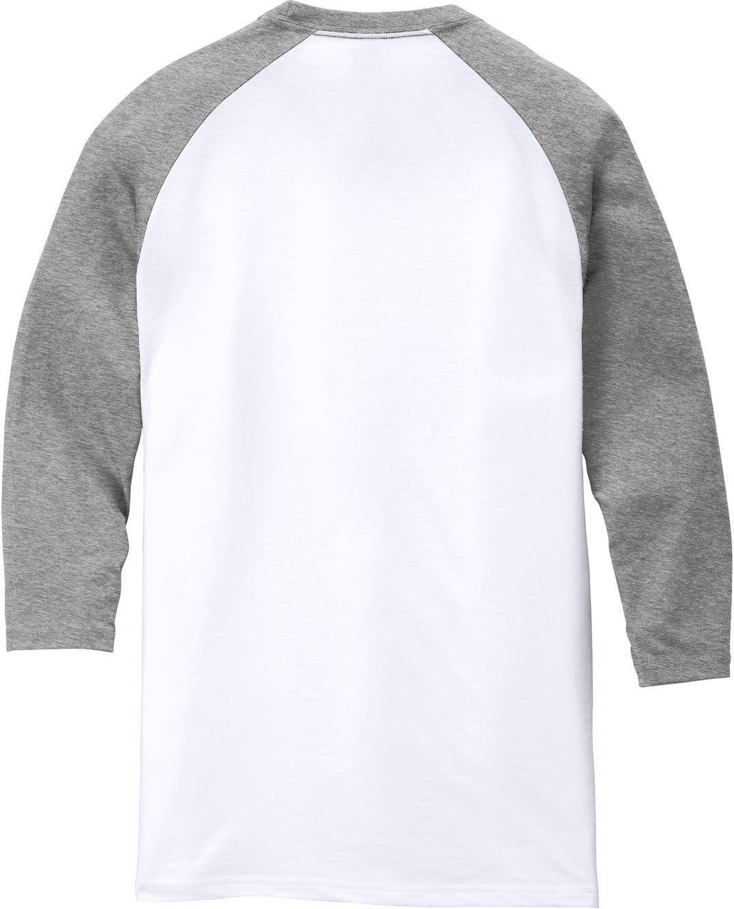 no-logo District Perfect Tri 3/4-Sleeve Raglan-Regular-District-Thread Logic