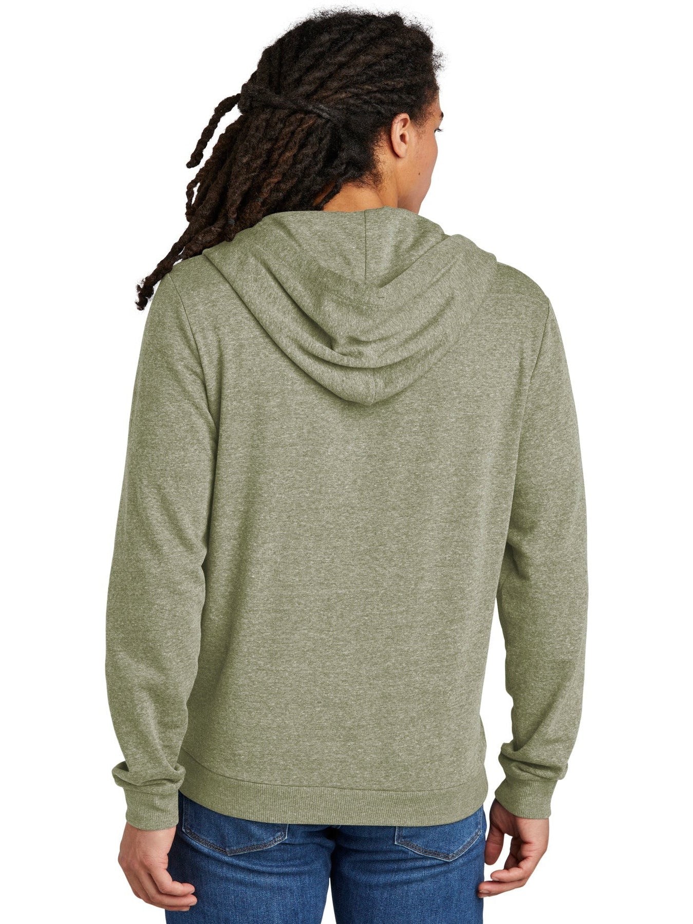 no-logo District Perfect Tri Fleece Full-Zip Hoodie-Regular-District-Thread Logic