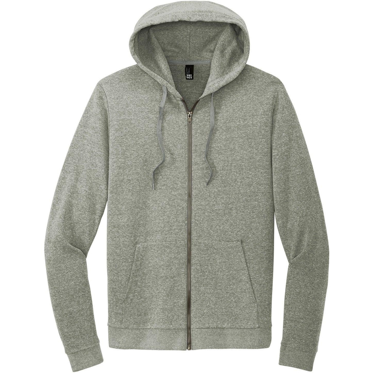 no-logo District Perfect Tri Fleece Full-Zip Hoodie