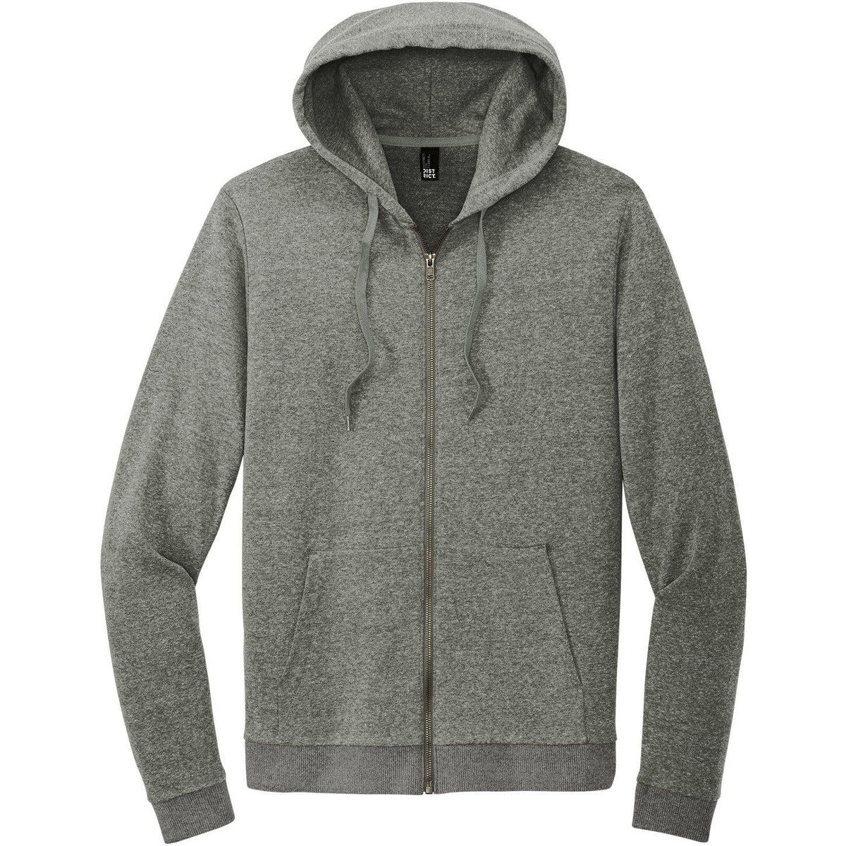 no-logo District Perfect Tri Fleece Full-Zip Hoodie