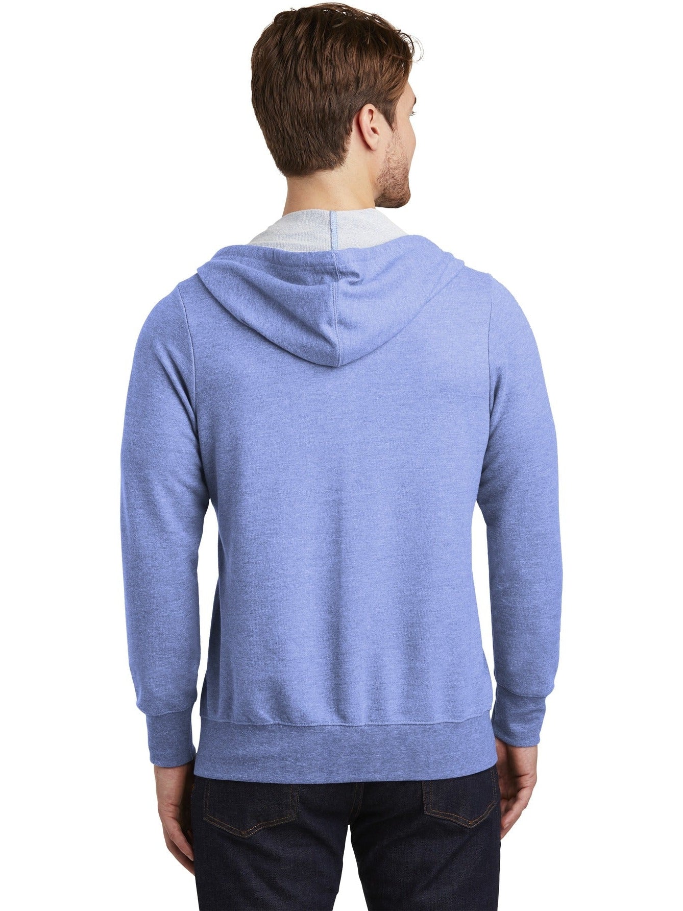 no-logo District Perfect Tri French Terry Full-Zip Hoodie-Regular-District-Thread Logic