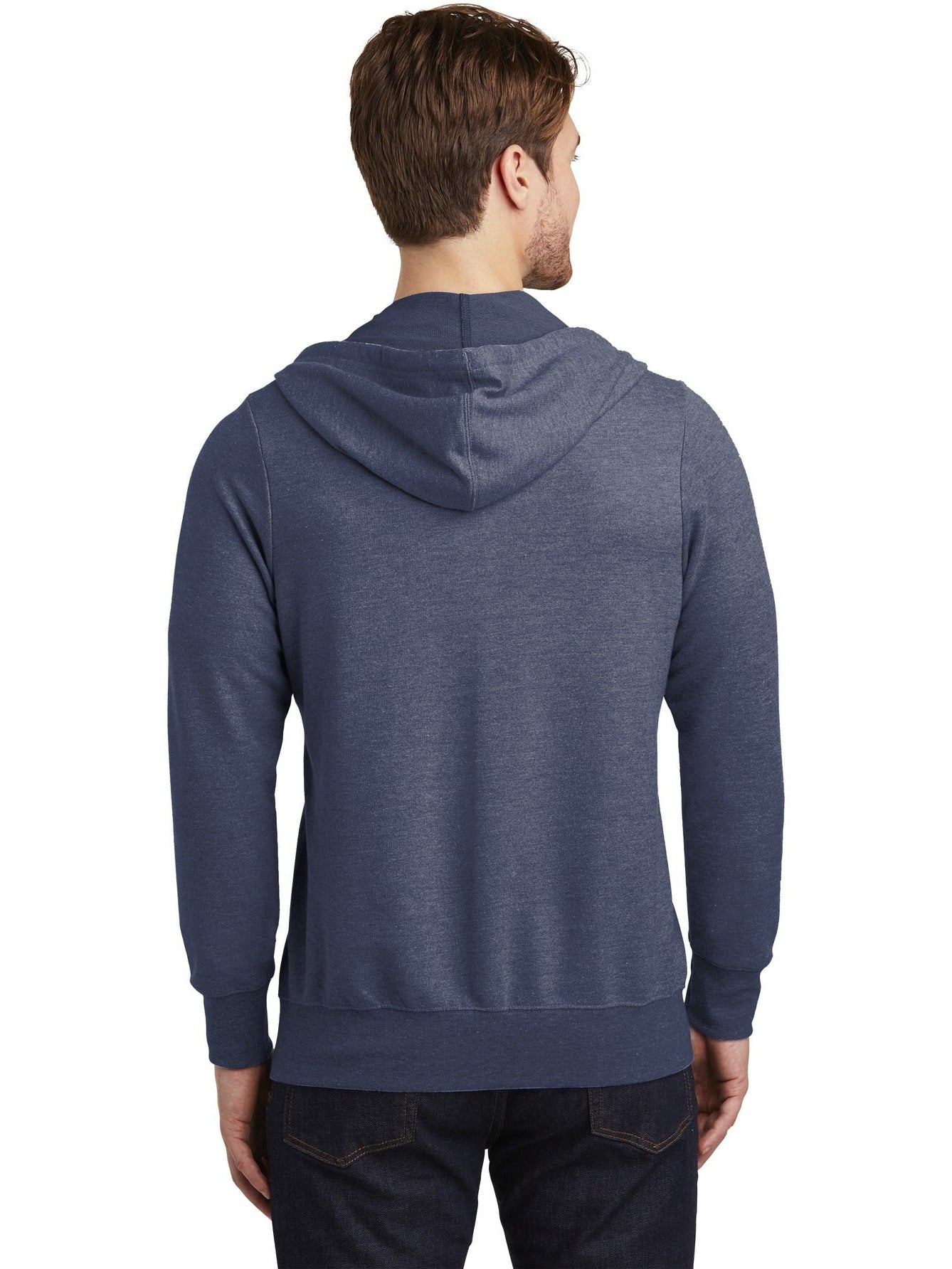 no-logo District Perfect Tri French Terry Full-Zip Hoodie-Regular-District-Thread Logic