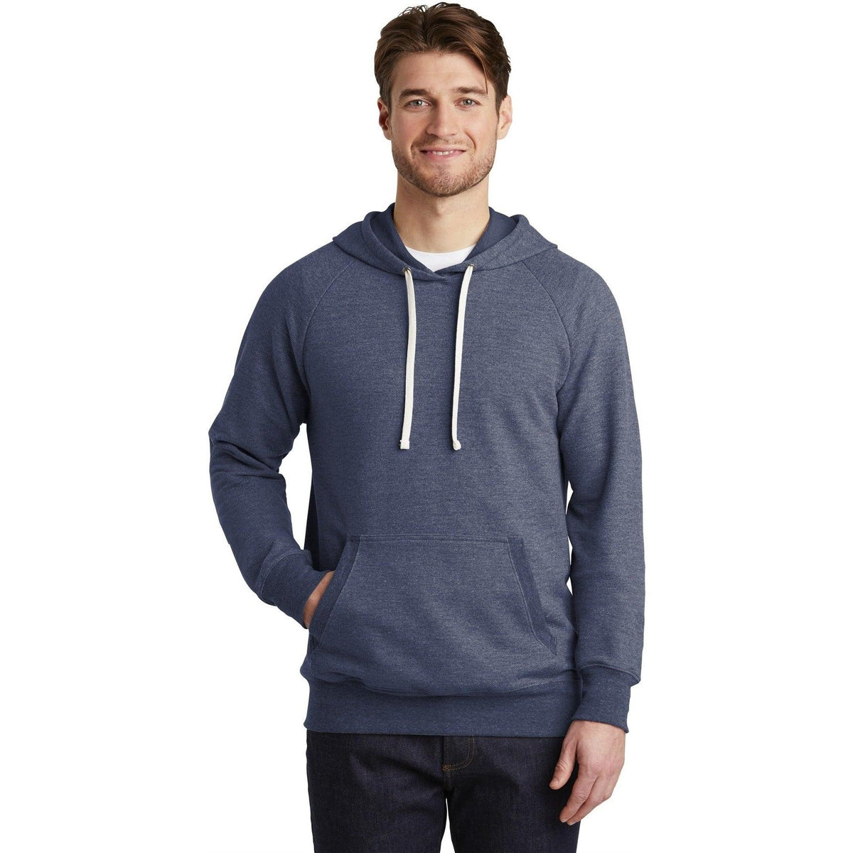 no-logo District Perfect Tri French Terry Hoodie-Hoodies-District-Thread Logic