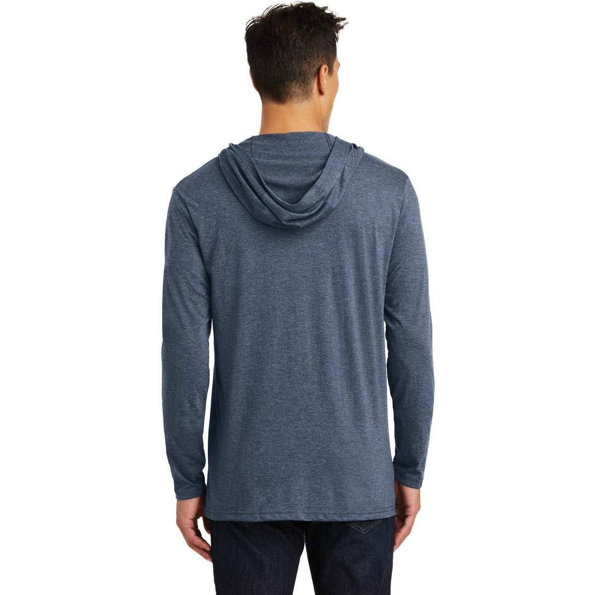 no-logo District Perfect Tri Long Sleeve Hoodie-Regular-District-Thread Logic