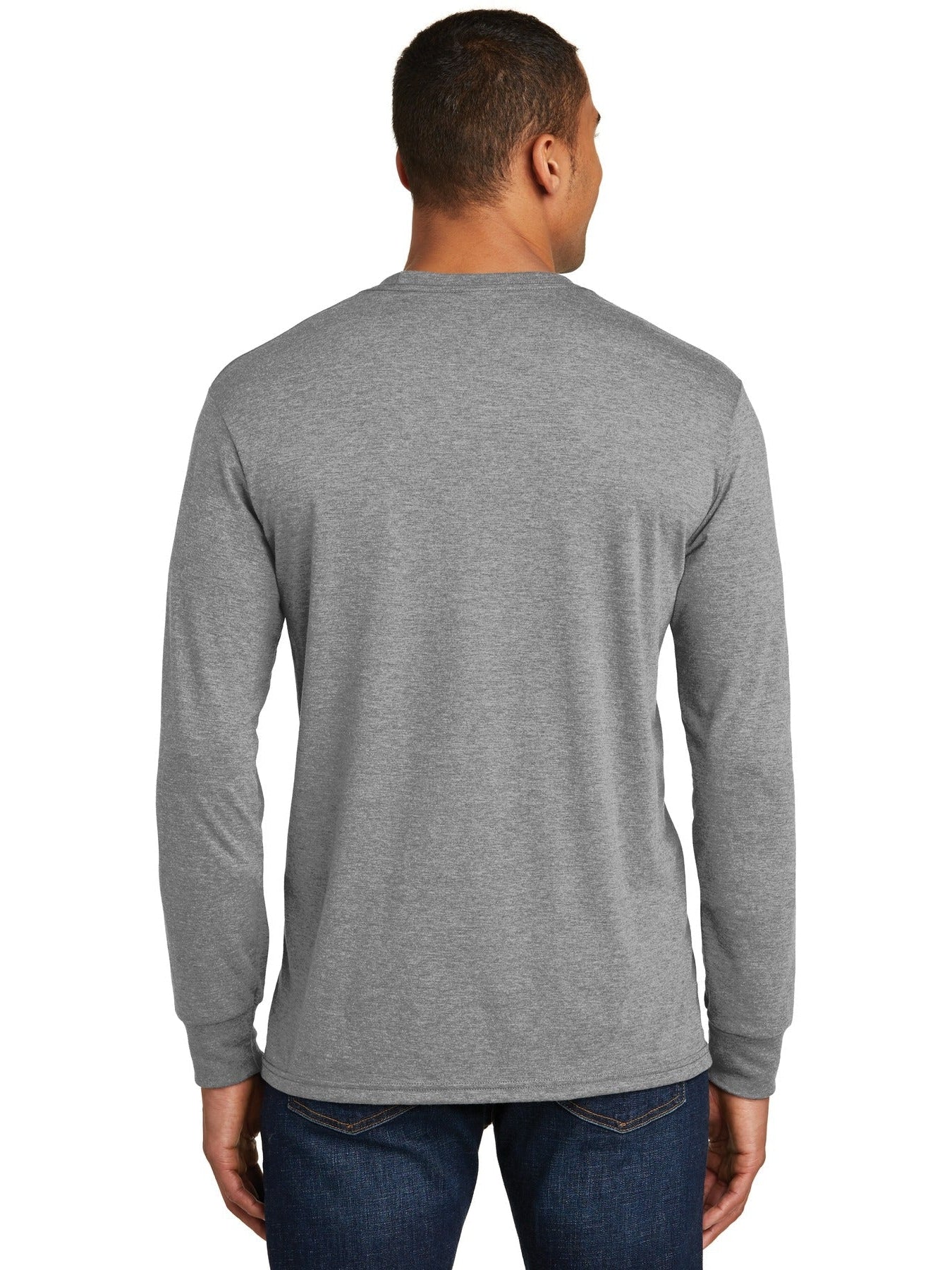 no-logo District Perfect Tri Long Sleeve Tee-Regular-District-Thread Logic