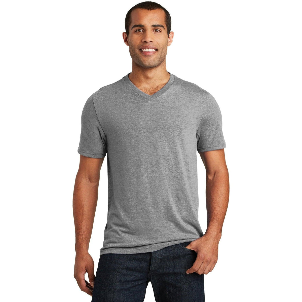 no-logo District Perfect Tri V-Neck Tee-Regular-District-Thread Logic