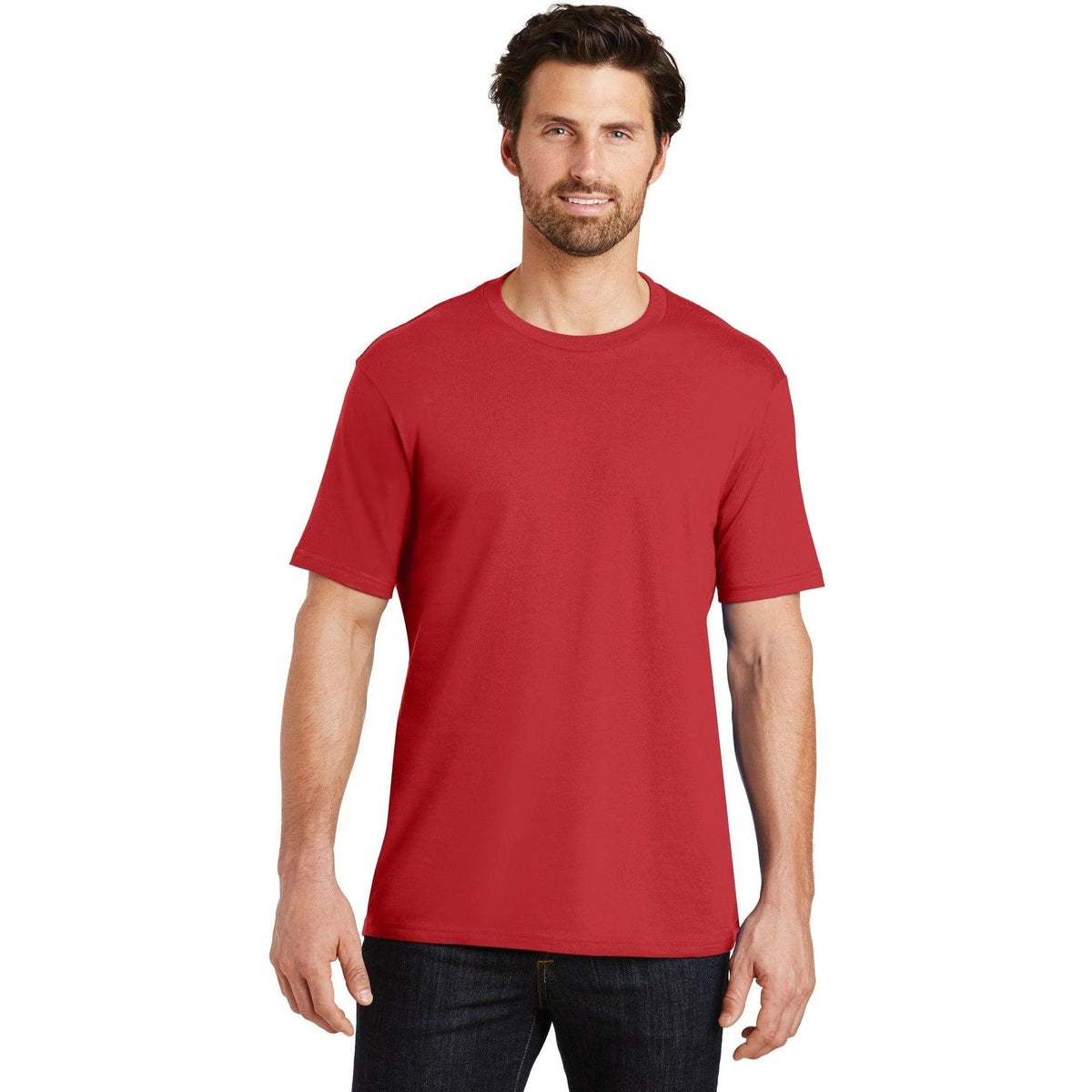 no-logo District Perfect Weight Crew Tee-Polos-District-Thread Logic