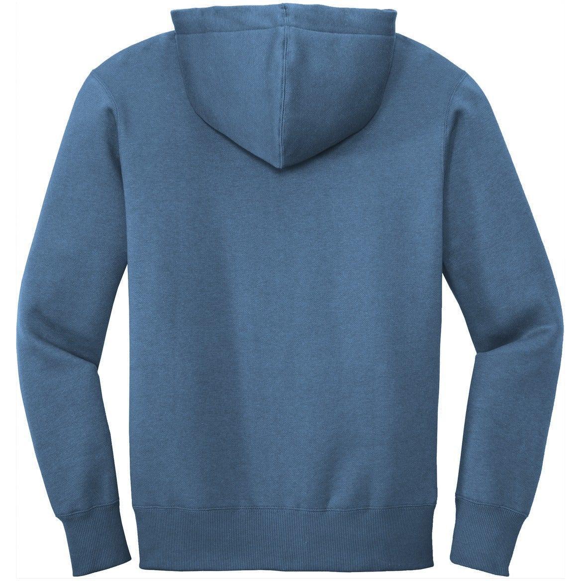 no-logo District Perfect Weight Fleece Full-Zip Hoodie-Regular-District-Thread Logic
