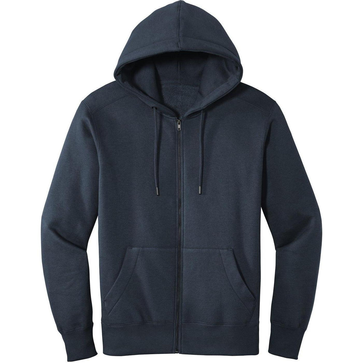 no-logo District Perfect Weight Fleece Full-Zip Hoodie