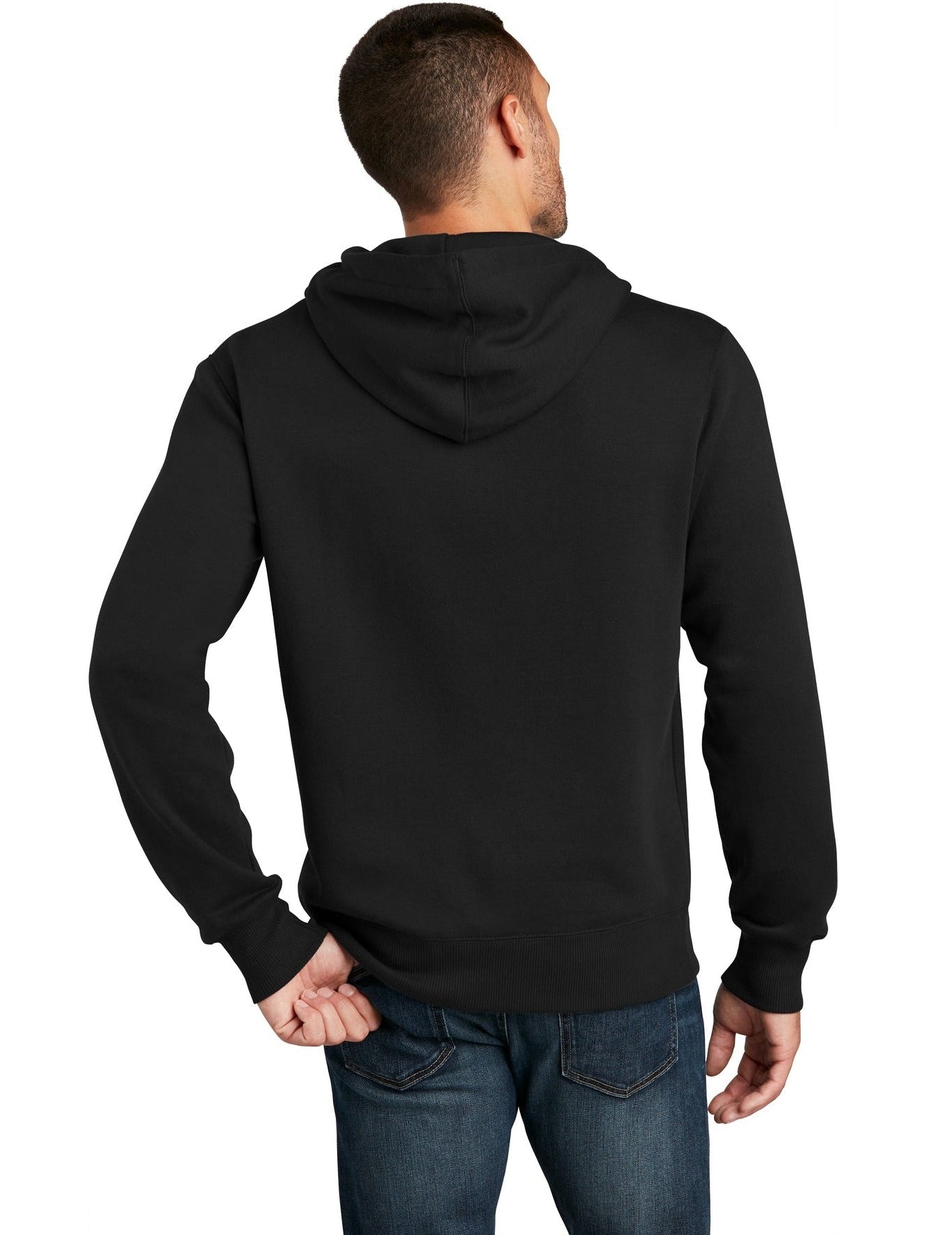 no-logo District Perfect Weight Fleece Hoodie-Regular-District-Thread Logic