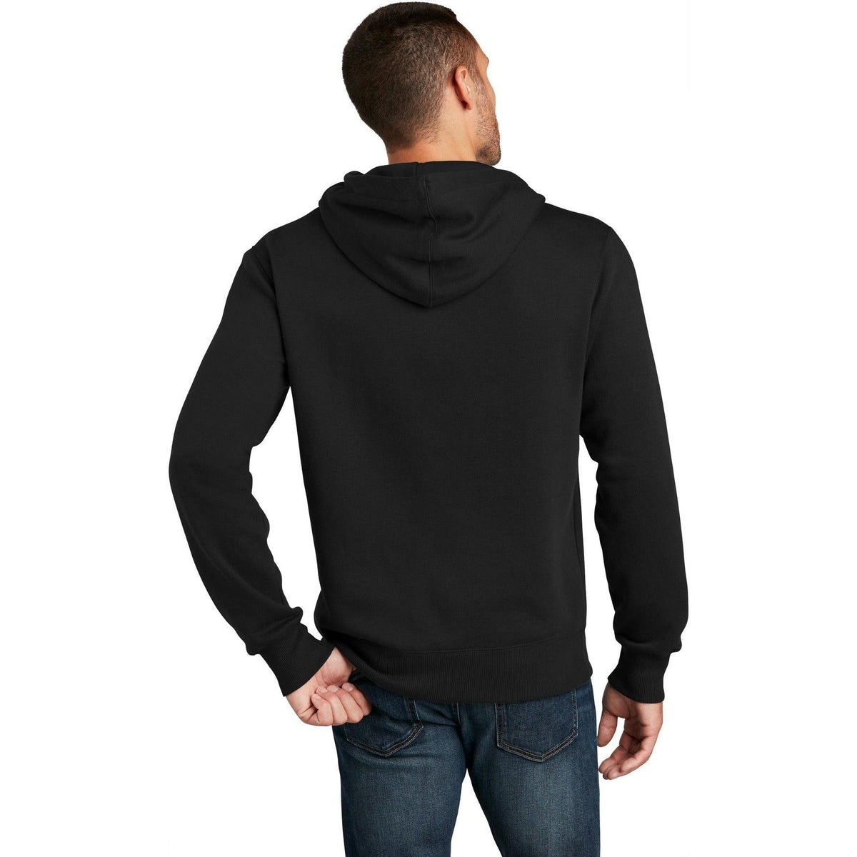 no-logo District Perfect Weight Fleece Hoodie-Regular-District-Thread Logic
