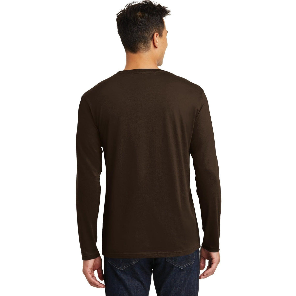 no-logo District Perfect Weight Long Sleeve Tee-Regular-District-Thread Logic