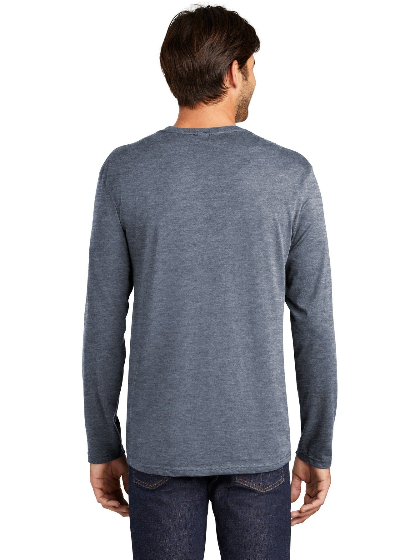no-logo District Perfect Weight Long Sleeve Tee-Regular-District-Thread Logic