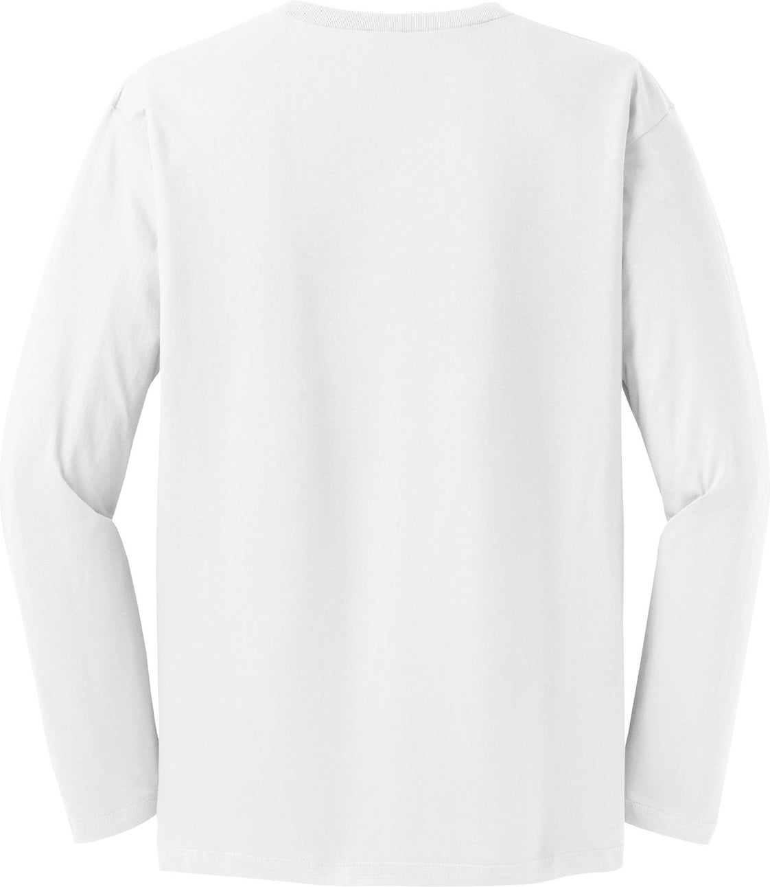 no-logo District Perfect Weight Long Sleeve Tee-Regular-District-Thread Logic