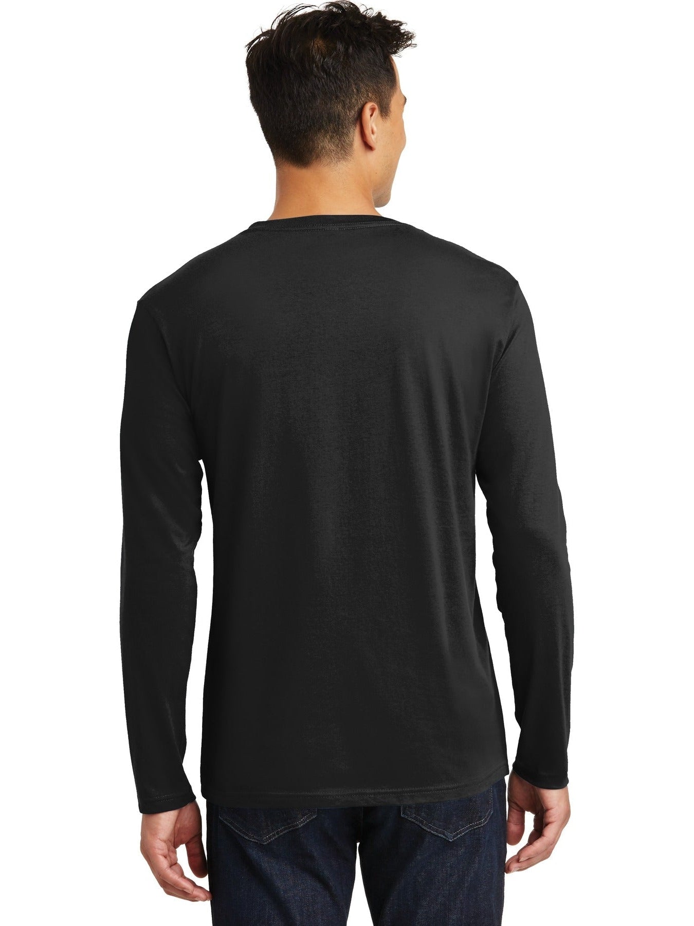 no-logo District Perfect Weight Long Sleeve Tee-Regular-District-Thread Logic