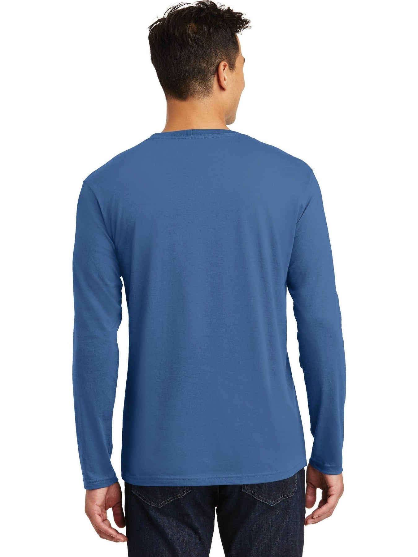 no-logo District Perfect Weight Long Sleeve Tee-Regular-District-Thread Logic