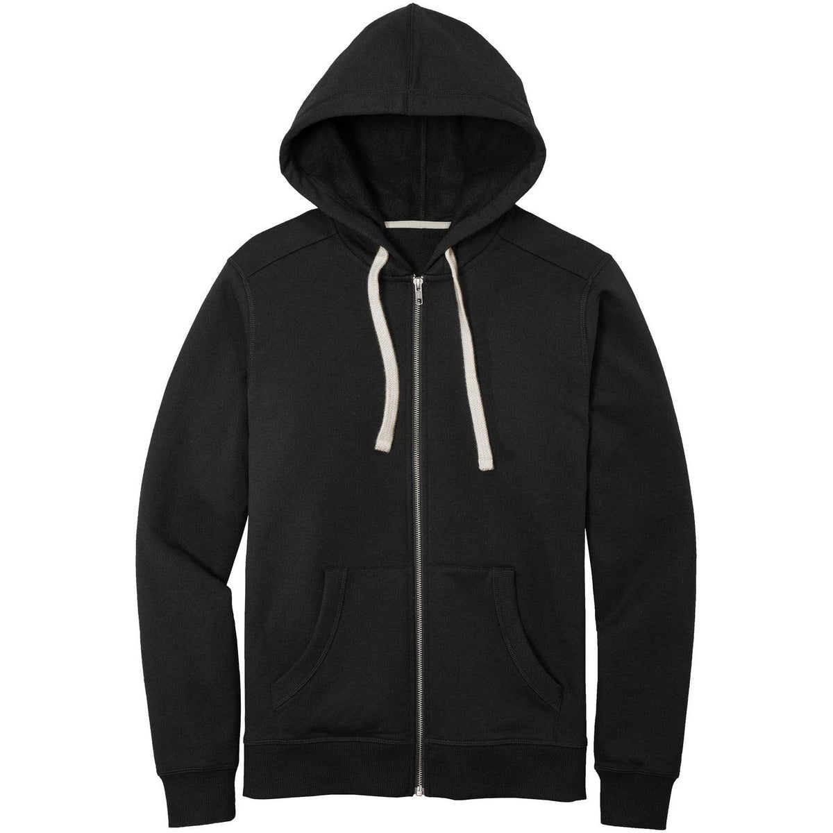 no-logo District Re-Fleece Full-Zip Hoodie