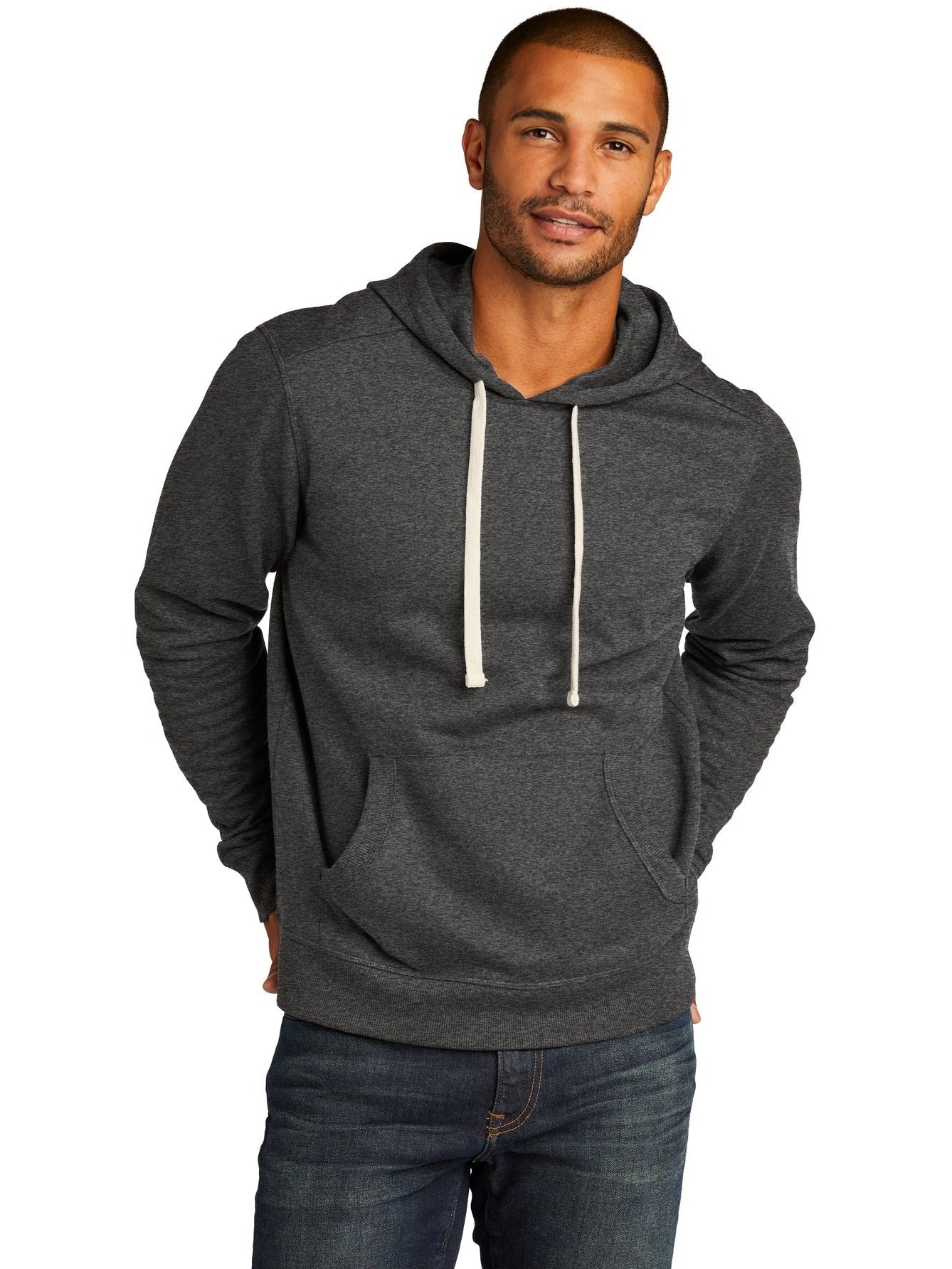 no-logo District Re-Fleece Hoodie-Regular-District-Thread Logic