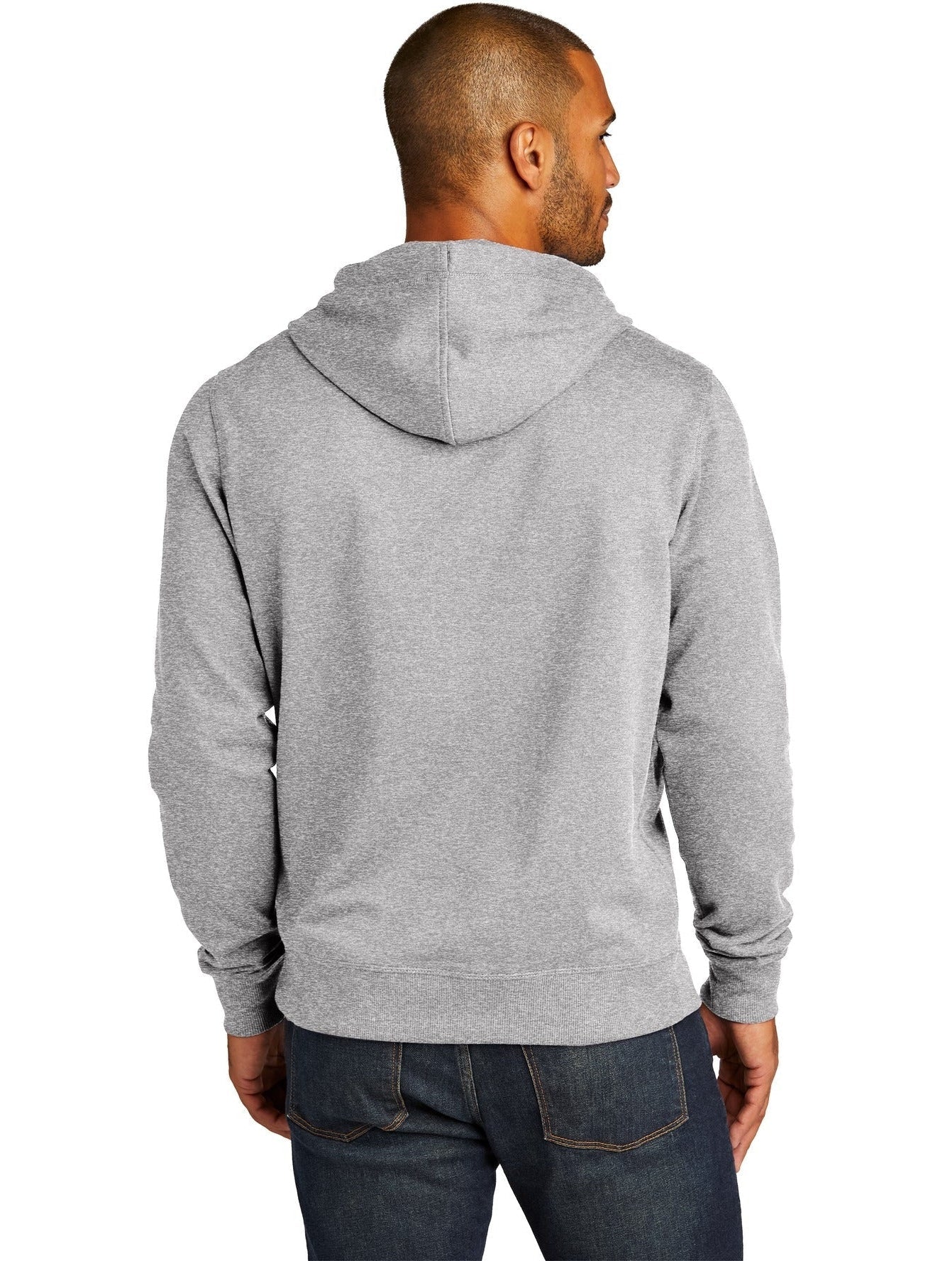 no-logo District Re-Fleece Hoodie-Regular-District-Thread Logic