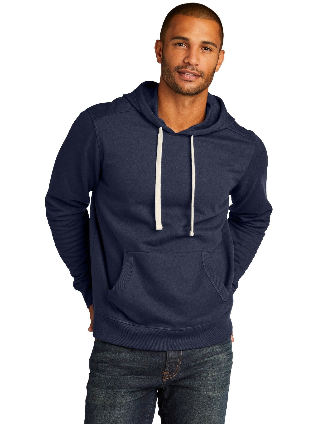 no-logo District Re-Fleece Hoodie-Regular-District-Thread Logic