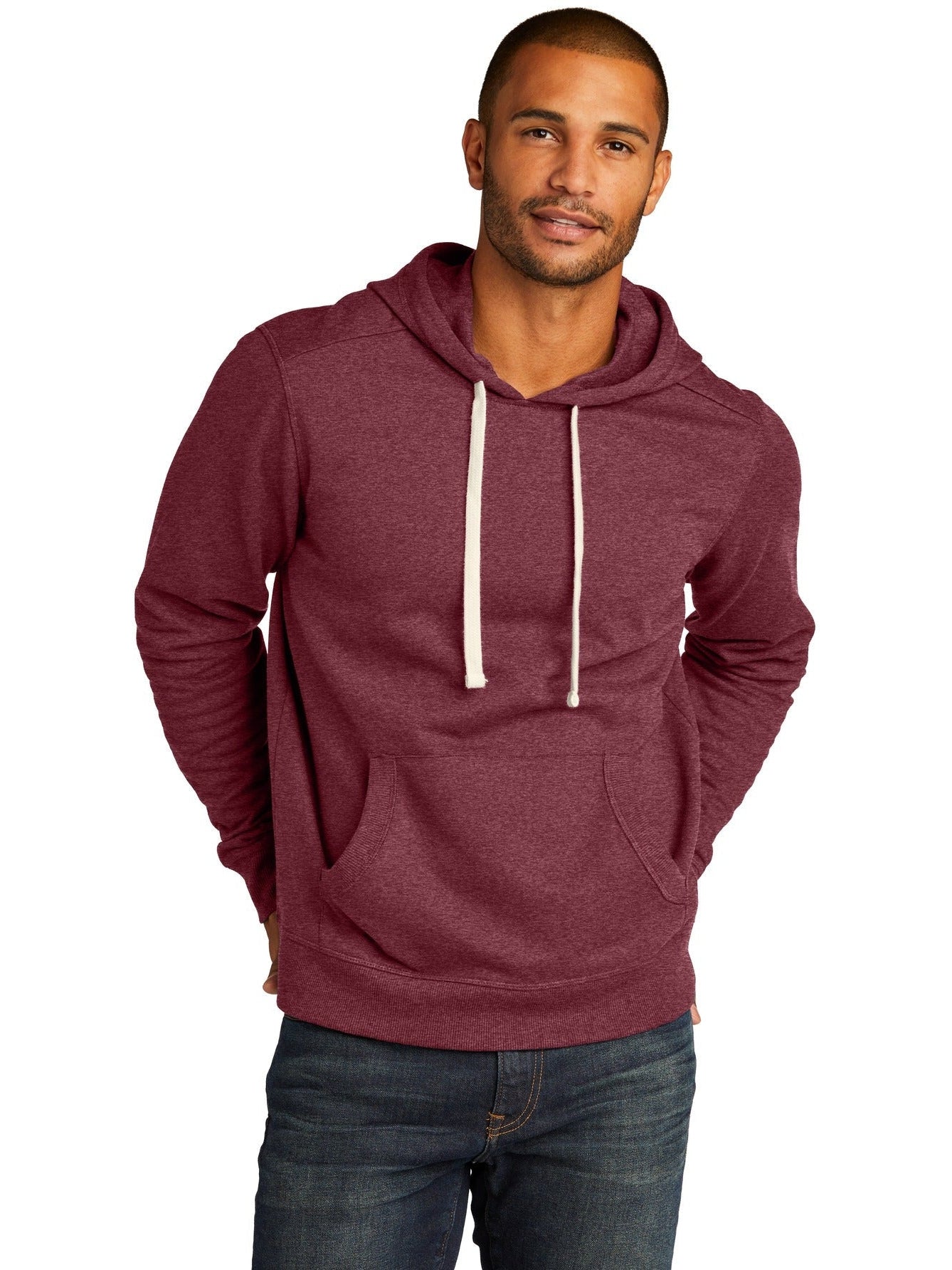 no-logo District Re-Fleece Hoodie-Regular-District-Thread Logic