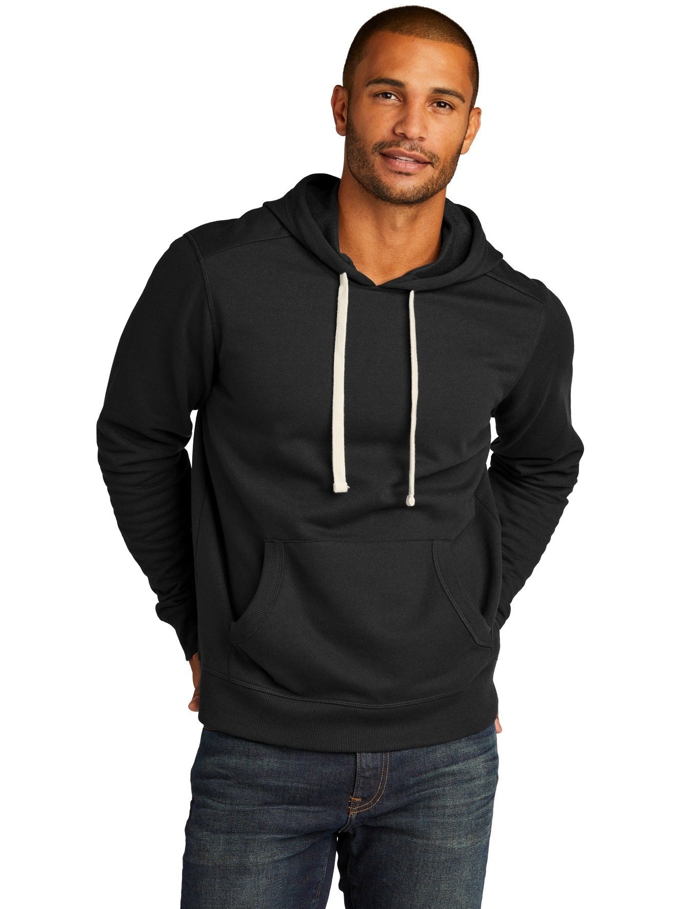 no-logo District Re-Fleece Hoodie-Regular-District-Thread Logic